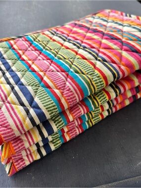 Annie Selke Striped Placemats Set of 4